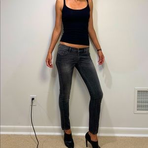 Diesel Jeans, straight, Black washed, size 27